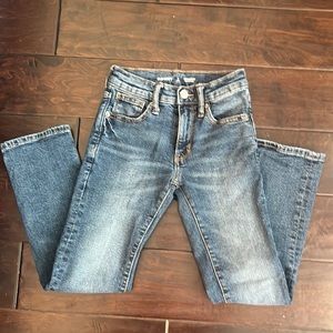 Old Navy 8 slim blue jeans